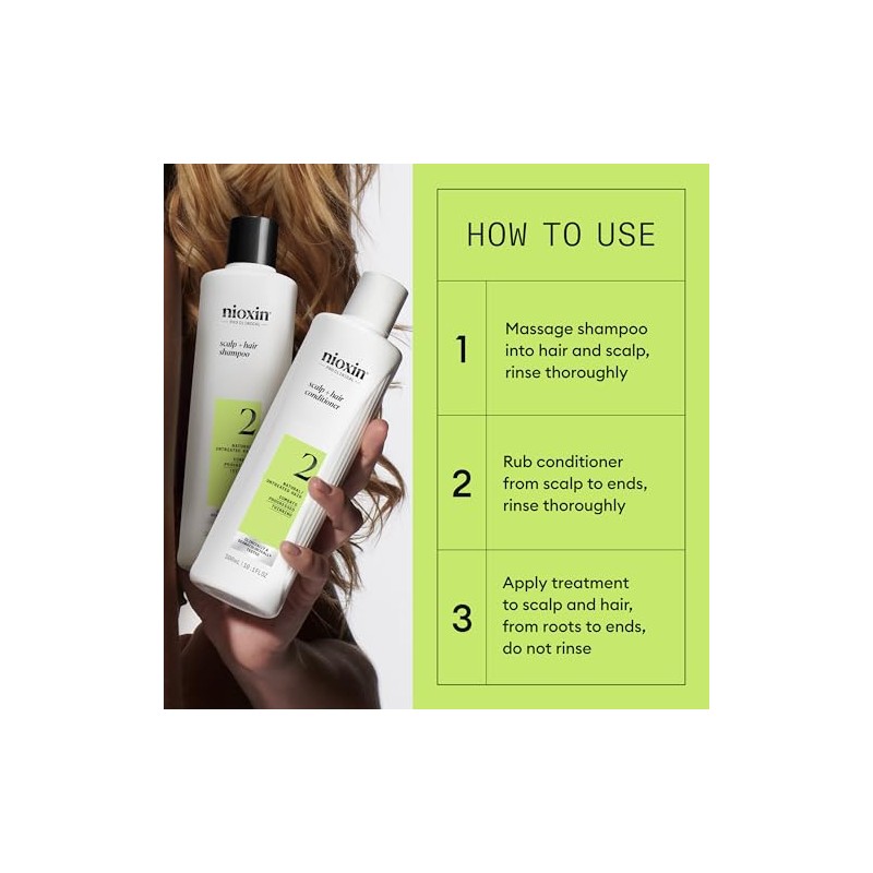 Nioxin Kit de sistema de cuidado, kit de cuidado del