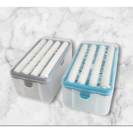 Hand Wash Soap Roller Foamer & Soap Holder Case Gray 5ea