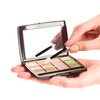 Cuttte 120PCS Disposable Dual Sides Eye Shadow Sponge Applicators with