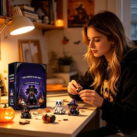 Calendario de Adviento Halloween 24 Piezas Figuras Perros Dachshund MJKF722GHSV4R5BOEK65