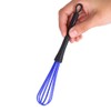 Whisk set, ANGGREK 5PCS Manual whisk Plastic Whisks for Baking