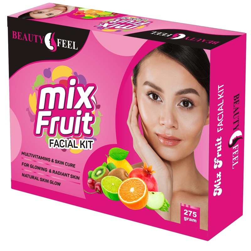 Professional Beauty Feel Vitamin Mix Fruit Facial Kit for Fairness