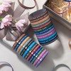 QEERBSIN Christian Rubber Bracelets Bulk Bible Verse Cross Scripture Silicone
