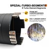 GVHAKG Diamond Core Drill Bit Set 68 mm Segment Height