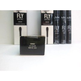 NYX FLY WITH ME MASCARA FWM01 JET BLACK 0.28 OZ BOXED *LOT OF 3*