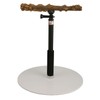 Bird Perch Stand, Adjustable Height Parrot Training Perch Stand Portable