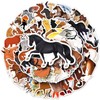 RODISHOMM 50 Piece Horse Sticker Set - Shiny and Waterproof