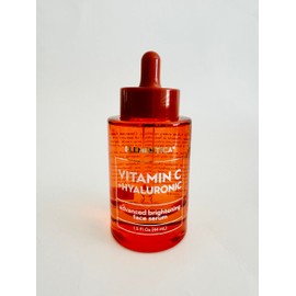 Generic ELEMENTICA Vitamin C + Hyaluronic Advanced Face serum, 1.5 FlOz. No Box, Clear