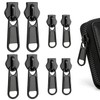 Zipper Pulls, Set of 8, 4 Sizes, Zipper, Slider, Replacement