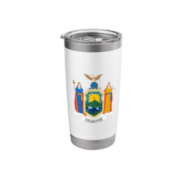 New York State Flag Stainless Steel Insulated Tumbler