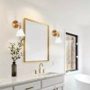 Home Decorators Collection Granville Collection Gold & White Wall Sconce