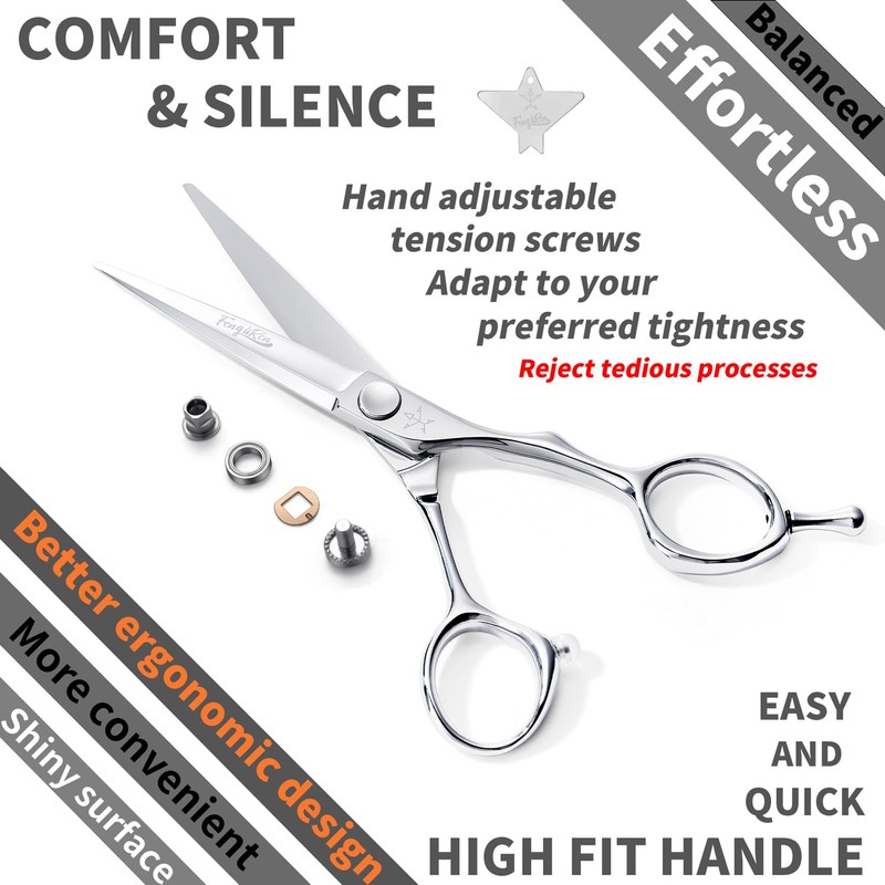 Fengliren High-end Professional Extremely Very Sharp Barber Hair Cutting Scissors