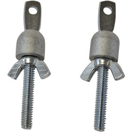 Recliner-Handles Furniture Rehab Spring Eyebolt and Bullet Assembly for Leggett & Platt Mechanism, 1 Pair