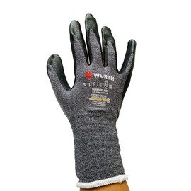 Wurth 0899411019 Work Gloves Size 9 Nitrile 12 Pairs