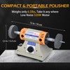 4" Jewelry Polisher- Adjustable Variable Speed Grinder Machine, Dental Buffer