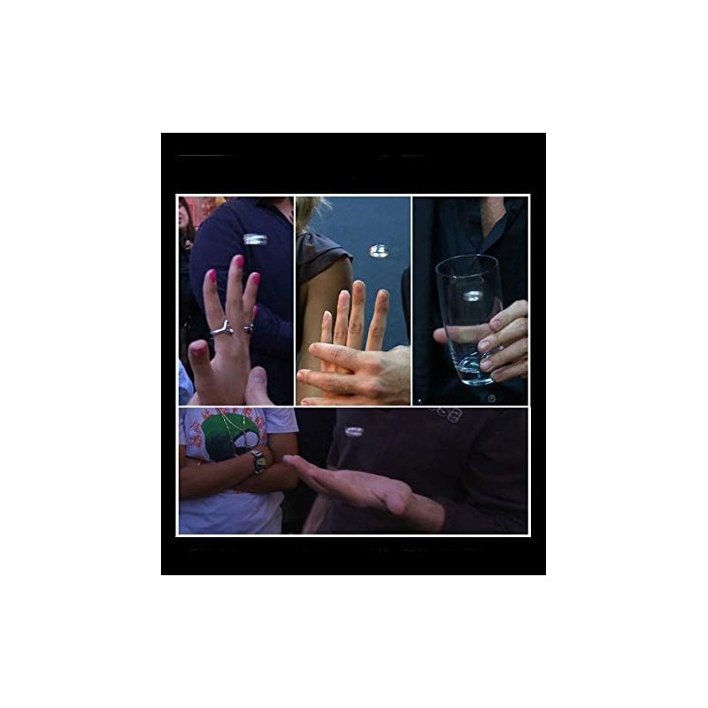 blue-ther Magic Floating Ring Magic Tricks Invisible Floating Effect Magic