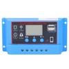 Solar Panel Charge Controller LCD Display PWM Photovoltaic Charging Regulator