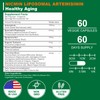 NICMIN Liposomal Artemisinin Supplement 1000mg, Sweet Wormwood Extract with 200mg