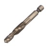 sourcing map Combination Drill and Tap Replacement Hex Shank High