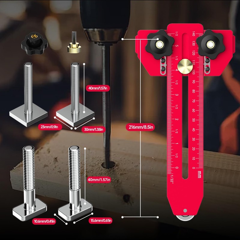 M-T Thin Rip Jig Table Saw Jig for Making Repetitive
