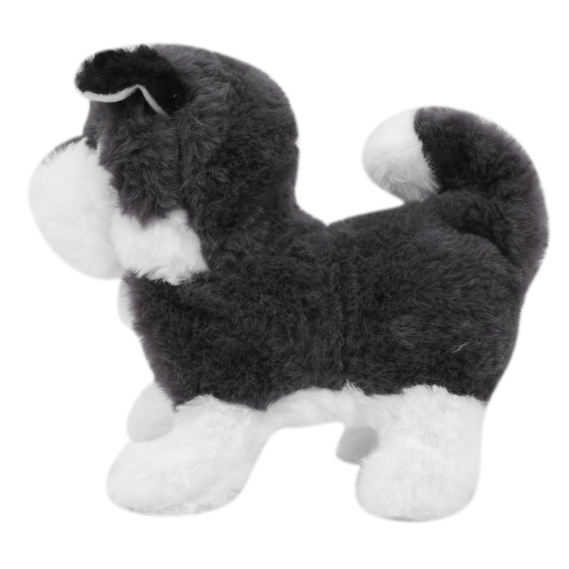 Electric Stimulation Plush Toy Pomeranian Pet Toy Husky Stuffed Animals