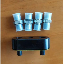 Unbranded SS  braided Automatic Transmission Cooler Line Kit -6AN for 6L80E 4L90E