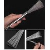 Natiform 3pcs Stainless Steel Brush Skillet Washing Kitchen Skill