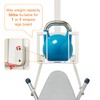ORLESS Over The Door/Wall Mount Ironing Board Hanger, Laundry Room
