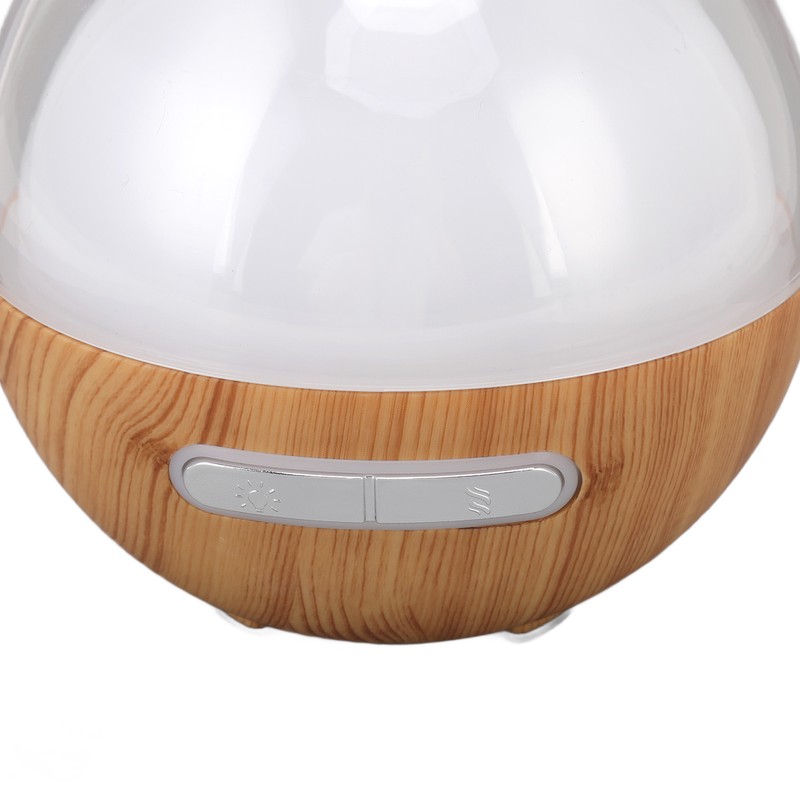 Wood Grain Humidifier USB Power Supply Aromatherapy Diffuser with Night