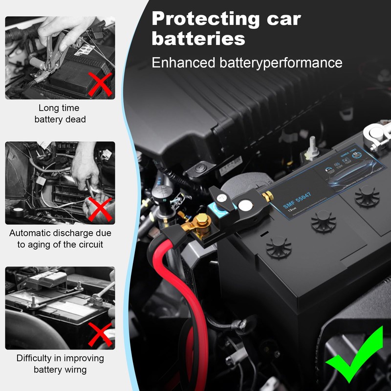 Battery Disconnect Switch, Heavy Duty Battery Shut Off Switch, General