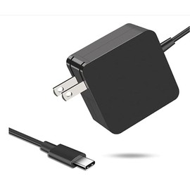 PowerHOOD 65W USB-C AC/DC Adapter Compatible with HUION KAMVAS Pro 19 4K UHD Drawing Tablet GT1902 Pen Display 65Watt Type C Charger Power Supply Cord PSU