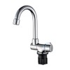 Riloer Foldable Copper Kitchen Tap, 360° Rotating Basin Tap, Cold