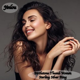 Adjustable Cross Ring for Women - Sterling Silver Fashion Rings August Birthstone Rings Perfect Christmas Gifts for Teen Daughter (Cross CZ,August)