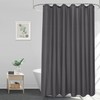 EurCross Wide Shower Curtain 240 x 180 cm Textile Fabric