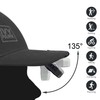 LHOTSE Ultra Bright Mini Hands Free LED Clip on Cap