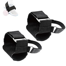 Pack of 2 Fitness Tibialis Trainer, Weight Ankle Strap, Dumbbell Ankle Strap, Tibialis Trainer, Dumbbell Ankle Leg Extension Strap, Weightlifting Tibialis Trainer, Foot Straps for Kickbacks