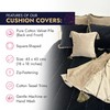 Ragged Rose Velvet Cushion Covers - Sasha Square Tassel Cushion