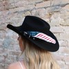 Willow Lane Hat Co Western Hat Feather with 76 Bennington