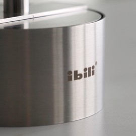 IBILI - Stampo per hamburger I-CHEF, diametro 9 cm, acciaio inossidabile