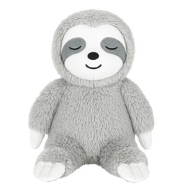 Finebee Sloth Heated Stuffed Animals, Microwavable Stuffed Animals for Cramps & Pain, Lavender Scented Weighted Sloth Plush Gift for Kids and Adults