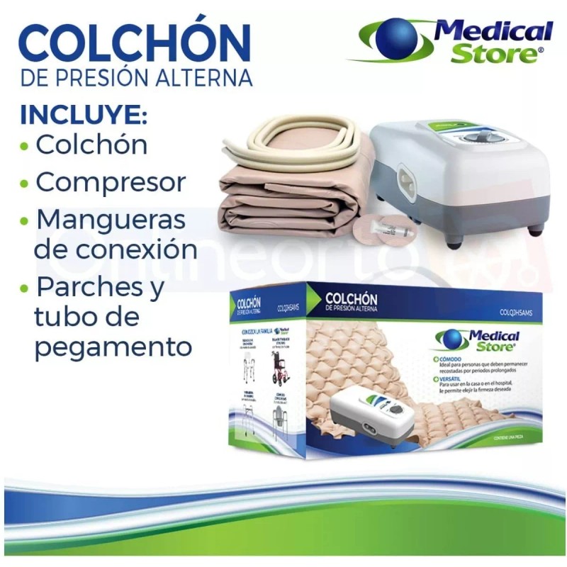 Rehafisic Colchón De Presión Alterna Con Regulador De Aire
