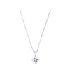 Gold & Deer G-DIA Moissanite 5-part classic necklace 1 carat