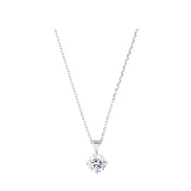 Gold & Deer G-DIA Moissanite 5-part classic necklace 1 carat / 골드앤디어 G-DIA 모이사나이트 5부  클래식 목걸이 1캐럿