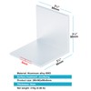 OTTFF 4 Pack Aluminum L Shape Angle Bracket, 3-1/2" x