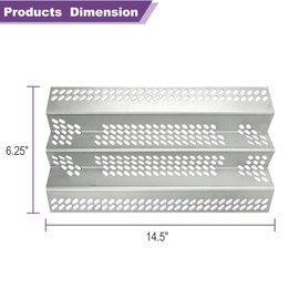 Boloda 90351 Heat Plate Shield with 30-B-113 Grill Grate for American Outdoor Grill Gas 30NB 30PC
