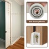Lashow Pocket Door Top Hanger 2 Direction Soft Close Kit