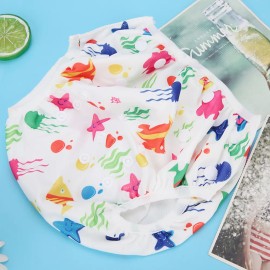 Pañal De Natación Para Bebé Estampado Floral De Dibujos