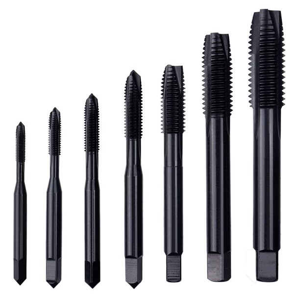 Wolfride Spiral Point Tap Set Metric and Standard Tap Drill