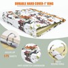 Mini 3 Ring Binder 5.5 x 8.5, 1 Inch Binder,