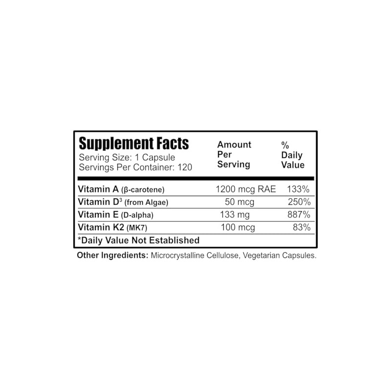 Daily Manufacturing Vitamins A,D,E & K